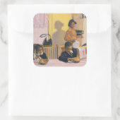 Sticker Carré Avant l'école 1991 (Sac)