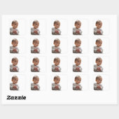 Sticker Carré avenir innocent (Feuille)