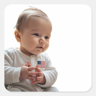 Sticker Carré avenir innocent