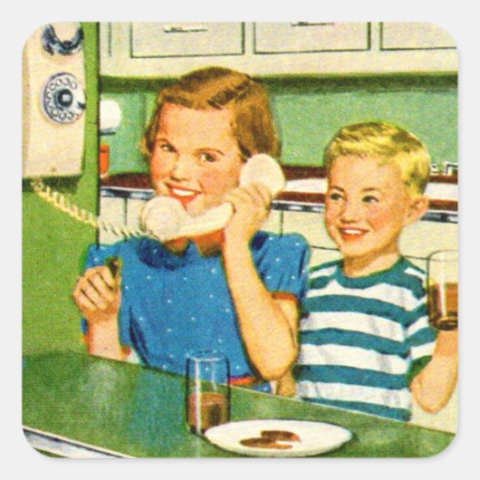 Sticker Carré Avez-vous Prince Albert dans une boîte ? (Devant)