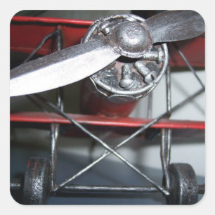 Sticker Carré Avion