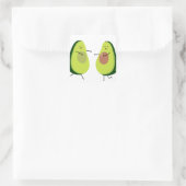 STICKER CARRÉ AVOCUDDLE, AVOCADO DESIGN (Sac)