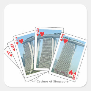 Sticker Carré Avoir Une Chance Sur Moi - Personnalisable