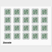Sticker Carré Azulejos, Portuguese Tiles (Feuille)
