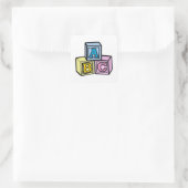 Sticker Carré Baby Blocks (Sac)