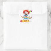Sticker Carré Baby Clown (Sac)