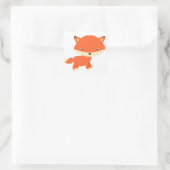 Sticker Carré Baby Fox (Sac)