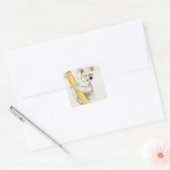 Sticker Carré Baby Koala | Cute & Furry (Enveloppe)
