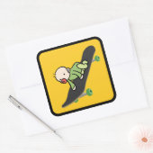 Sticker Carré Baby on (Patinage) Board (Enveloppe)