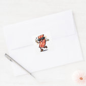 Sticker Carré Bacon dansant (Enveloppe)