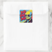 Sticker Carré Bad bad dad (Sac)