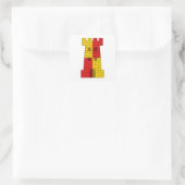 Sticker Carré Badge Populace SCA RokkeHealdan (Sac)