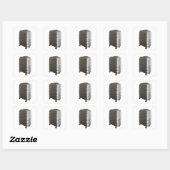 Sticker Carré Bagages (Feuille)