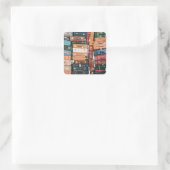 Sticker Carré Bagages vintages (Sac)