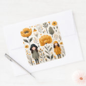 Sticker Carré Baguette de jardin (Enveloppe)