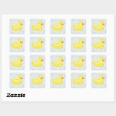 Sticker Carré Baguette en caoutchouc (Feuille)