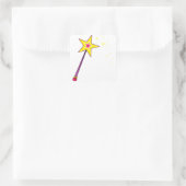 Sticker Carré Baguette magique (Sac)
