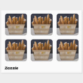 Sticker Carré Baguettes 2010 (Feuille)