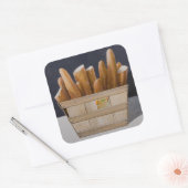 Sticker Carré Baguettes 2010 (Enveloppe)