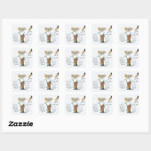 Sticker Carré Bahama Mama (Feuille)