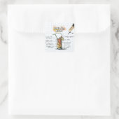Sticker Carré Bahama Mama (Sac)