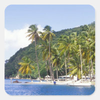 Baie de Marigot, Sainte-Lucie, Caraïbes