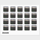 Sticker Carré Baie Morecambe (Feuille)