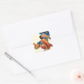 Sticker Carré Baigneurs (Enveloppe)