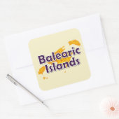 Sticker Carré Baléares (Enveloppe)