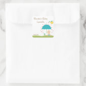 Sticker Carré Balise de préférence pour la douche d'arrosage pou (Sac)