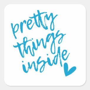 Sticker Carré Balise d'emballage pour petites entreprises