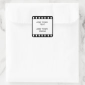 Sticker Carré Balise Image Cadre photo (Sac)