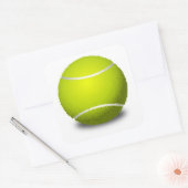 Sticker Carré Ball de tennis (Enveloppe)