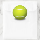 Sticker Carré Ball de tennis (Sac)