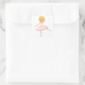 Sticker Carré Ballerina blond (Sac)