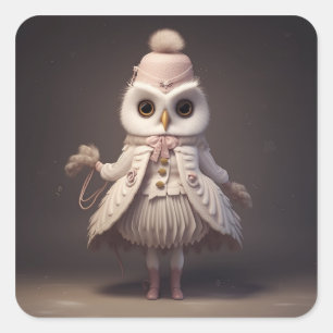 Sticker Carré Ballet de Casse-Noisette - Mode - Hibou Drosselmey