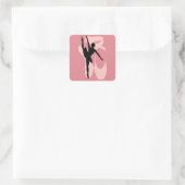 Sticker Carré Ballet Pointe (Sac)