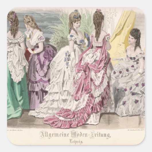 Sticker Carré Ballgowns (Devant)