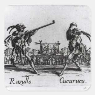 Sticker Carré Balli de Sfessania, c.1622