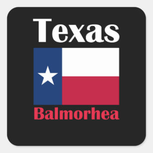 Sticker Carré Balmorhea TX
