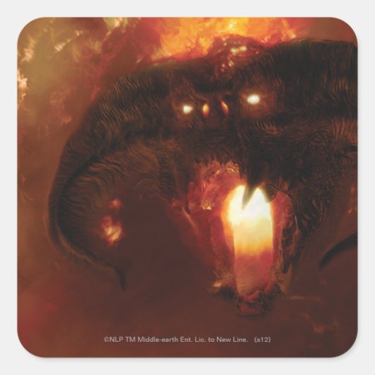 Sticker Carré Balrog (Devant)
