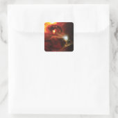 Sticker Carré Balrog contre GANDALF™ (Sac)