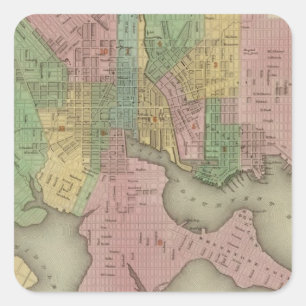 Sticker Carré Baltimore 2