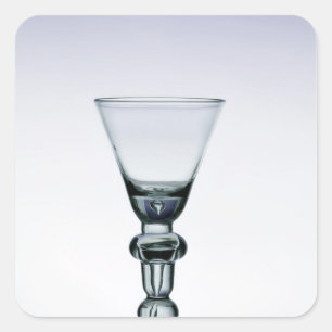 Sticker Carré Baluster tige goblet, c.1700-20