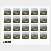Sticker Carré Bamberg (Feuille)