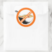 STICKER CARRÉ BAN SHARK FIN SOUP (Sac)