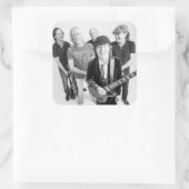 Sticker Carré Bande de musique (Sac)