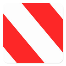 Bandes d'avertissement rouge blanc