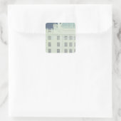 Sticker Carré Banque d'épargne des postes, Vienne (Sac)