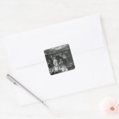 Sticker Carré Baptême mormon (Enveloppe)